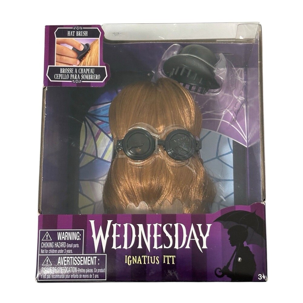 Wednesday Ignatius ITT Figure With Hat Brush Just Play New In The Box 2024